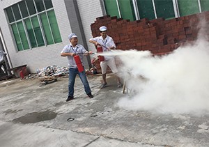 消防演练，壹凌在行动